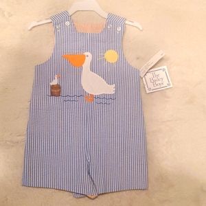Boys reversible rompers size 12 m